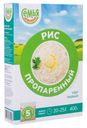 Крупа рис пропаренный Семья довольна 400г варочные пакеты