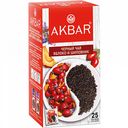 Чай чёрный Akbar Яблоко и шиповник, 25х1,5 г