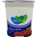 Йогурт греческий Lactica с малиной 3,4%, 120г