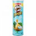 Чипсы картофельные Pringles Sour Cream & Herbs (Сметана и зелень), 165 г