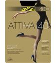 Колготки женские Omsa Attiva цвет: nero/чёрный, размер 2, 40 den