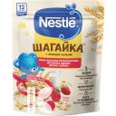 Каша NESTLE шагайка сухая молочная мультизлаковая овсная, земляника-яблоко-малина 190г