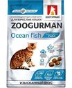 Сухой корм для взрослых кошек Зоогурман Океаническая рыба, 350 г