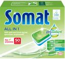 Средство для мытья посуды Somat Про нейчер все в 1, 50шт