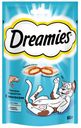 Лакомство Dreamies с лососем для кошек 60 г
