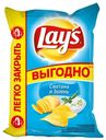 Чипсы картофельные Lay's Сметана-Зелень 225 г