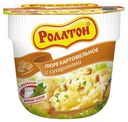 Пюре картофельное «Роллтон» с сухариками, 40 г