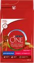 Корм сухой для взрослых собак PURINA ONE Adult Говядина и рис, для средних и крупных пород, 3,8кг