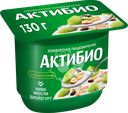 Биойогурт АКТИБИО Киви, мюсли 3%, без змж, 130г