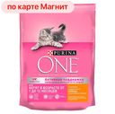 Корм сухой PURINA ONE®, для котят, курица-злаки, 750г