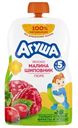 Пюре детское Агуша 90г яблоко малина шиповник