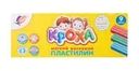 Пластилин мягкий восковой "Кроха", Луч, 9 цветов