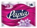 Бумага туалетная Papia Bali Flower 3 слоя 12 рулонов