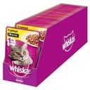 Влажный корм для кошек Whiskas желе с курицей, 85г (28 шт)
