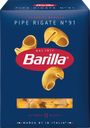 Макароны BARILLA Pipe Rigate n.91 из твердых сортов пшеницы группа А высший сорт, 450г