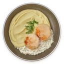 Фишкейки с картофельным пюре и соусом тар-тар Перекрёсток Select, 280г