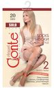 Носки Conte Elegant Solo 20 женские natural р.23-25, 2 пары