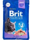 Влажный корм для кошек Brit Premium Треска в соусе, 85 г