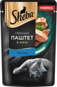 Корм для кошек Шеба паштет лосось в желе Марс м/у, 75 г