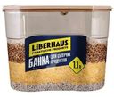 Банка Liberhaus для сыпучих продуктов 1.1л 1шт