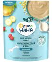 Каша ФрутоНяня Мультизлаковая молочная с яблоком, бананом и земляникой для детей с 6 мес. 200г