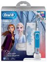 Подарочный набор зубная щетка электрическая детская Oral-B Kids Холодное Сердце 2 с 3 лет, 1 шт