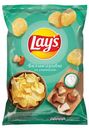 Чипсы Lay's Белые грибы со сметаной, 81 г