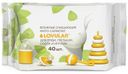 Влажные фито-салфетки Lovular для груди-пустышек-сосок и игрушек 40 шт