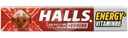 Карамель леденцовая Halls Energy с кофеином и витамином B6 со вкусом колы, 25г