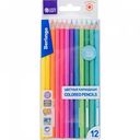 Карандаши цветные Berlingo Pastel Colors, шестигранные 3,2 мм, 12 цветов