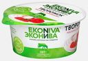 Творожок с малиной и земляникой Эконива 5% 125г
