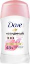 Дезодорант-стик женский DOVE Невидимый Нежность лепестков, 40мл