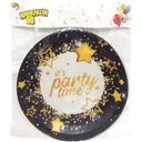 Тарелки Хамелеон из картона 23см 6шт.