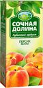 Нектар Сочная Долина персик-яблоко с мякотью, 200мл