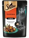 Корм Sheba Ломтики в Желе Телятина для взрослых кошек, 75г