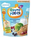 Каша молочная ФРУТОНЯНЯ, Мультизлаковая, яблоко-черная смородина-вишня, 200г