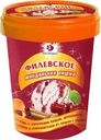 Пломбир Филевское Миндальная вишня 12% БЗМЖ 550г