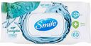 Влажные салфетки антибактериальные Smile экстракт эвкалипта, 60 шт.