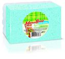 Губка для тела Market Brand прямоугольная двухслойная, 1 шт