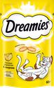 Лакомство для кошек DREAMIES Подушечки с сыром, 60г