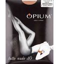 Колготки женские Opium Tutto Nudo цвет: visone/легкий загар, 40 den, 5р-р