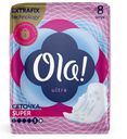 Прокладки Ola! Ultra Super Бархатистая сеточка гигиенические ультратонкие 8 шт