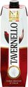 Вино Tavernello красное полусухое 11.5%, 1л