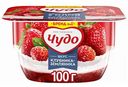 Десерт творожный воздушный Чудо Творожок Клубника-земляника 4,2%, 100 г