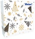 Салфетки Veiro с рис.1-сл 50шт.ЕлочМотив