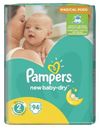 Подгузники Pampers New Baby,  для новорожденных, 2 (4-8 кг), 94 шт