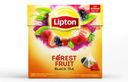 Чай Lipton Forest fruit tea черный ароматизированный с ягодами, 20х1.7 г