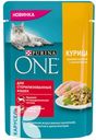 Корм PURINA ONEдля стерилизованных кошек курица и зеленая фасоль 75г