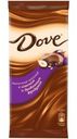 Молочный шоколад Dove, с изюмом и дроблёным фундуком, 90г