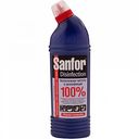 Специальное средство для мытья Дезинфекция Sanfor для санузлов, душевых кабин, бассейнов, 750 г